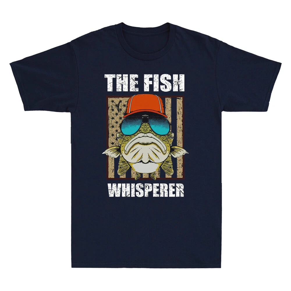 The Fish Whisperer Love Fishing Funny Fishermen Gift Vintage Black Men's T-shirt
Opens in a new wind