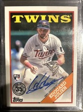 2023 Topps Update Series 1988 Topps Auto Edouard Julien Autograph Twins RC Retro