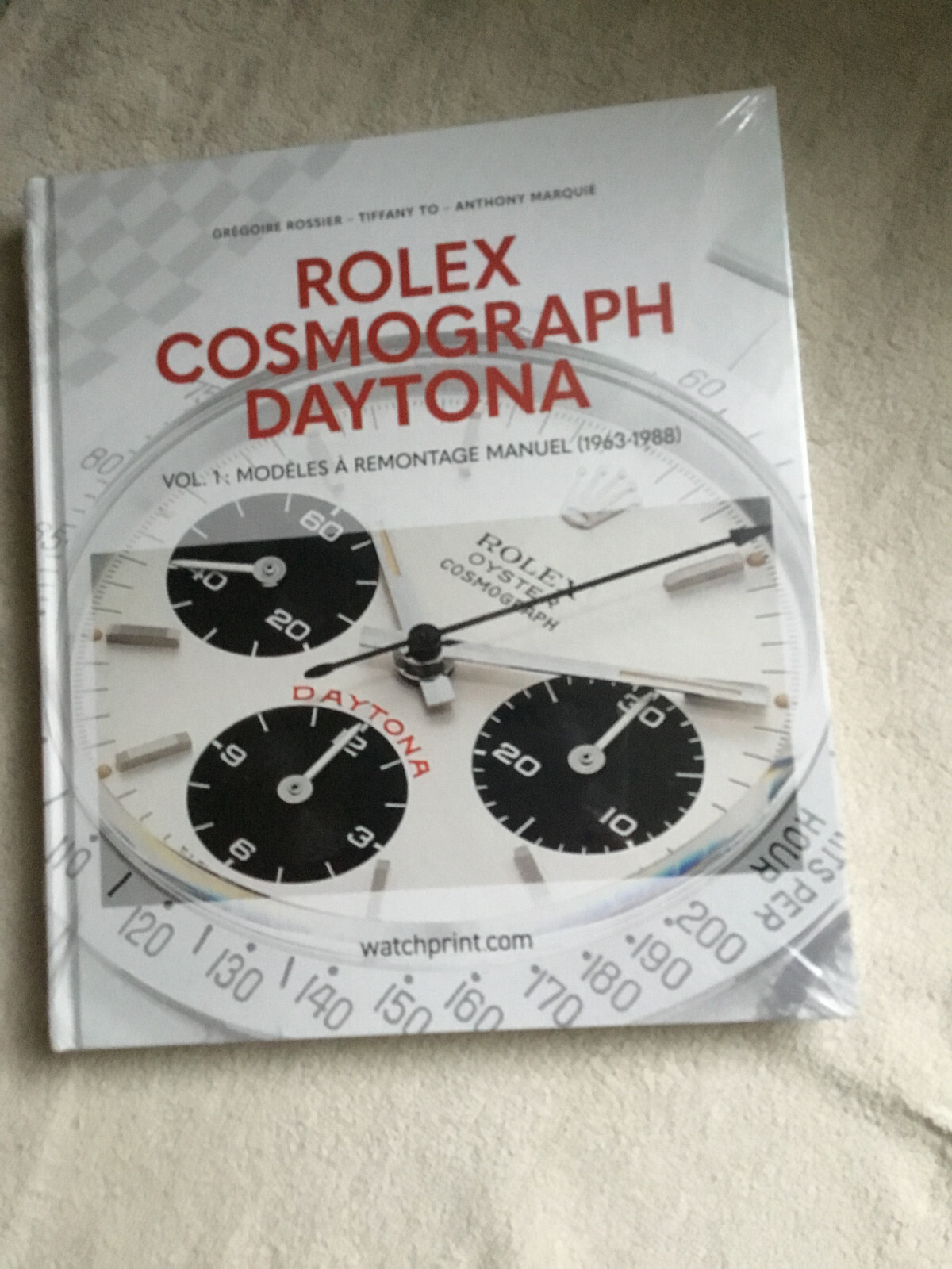 Buch book Rolex Cosmograph Daytona - Vol.1: Modeles a Remontage Manuel 1963-1988