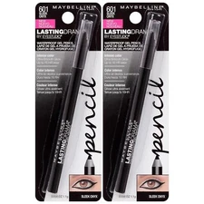 Maybelline New York Eyestudio Lasting Drama Waterproof Gel Pencil Makeup, Sleek
