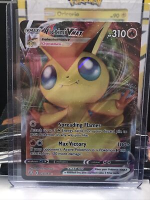 Pokemon Battle Styles VICTINI VMAX Full Art 22/163 PACK FRESH