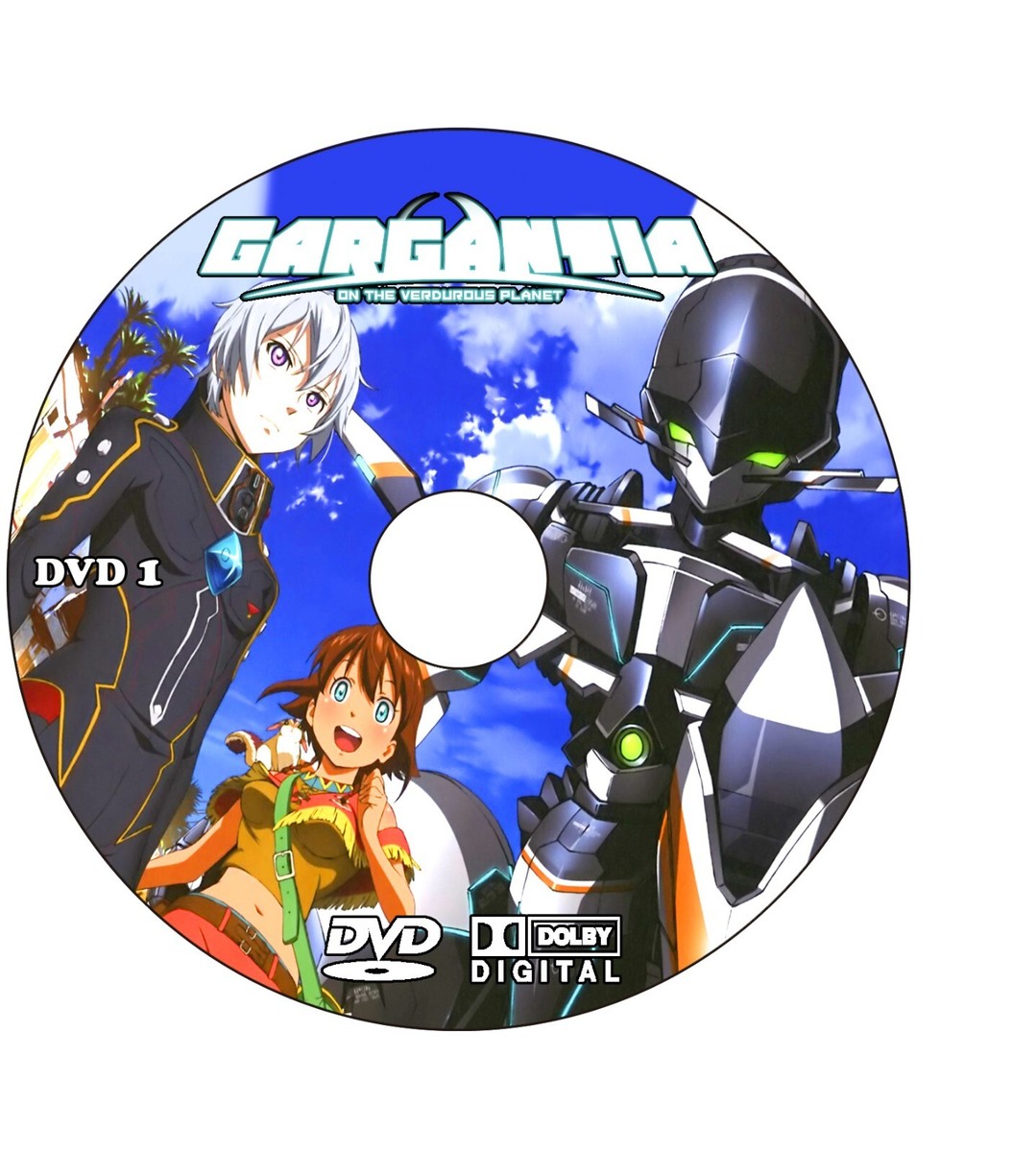 ANIME, GARGANTIA ON THE VERDUROUS PLANET, 2 DVD,13+4 EPI, ENG