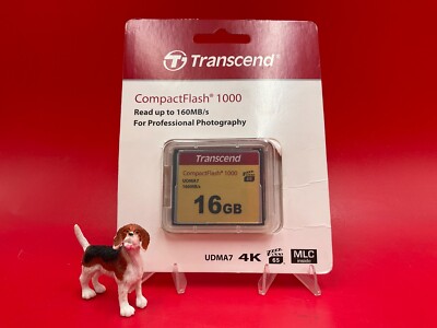 Transcend 16GB Compacy Flash Card TS16GCF1000   ️  ️ NEW! OPEN BOX!   ️  ️