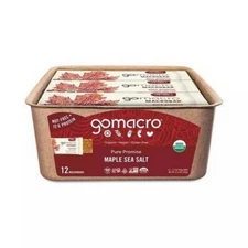 MacroBar Maple Sea Salt 12 Count  by Gomacro