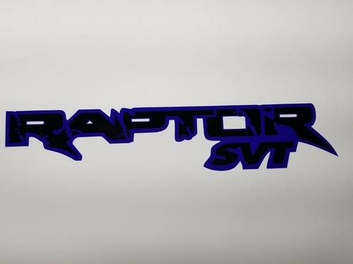 Raptor logo decal Sticker Many colors for f150 svt Ford f250 - Picture 3 of 34