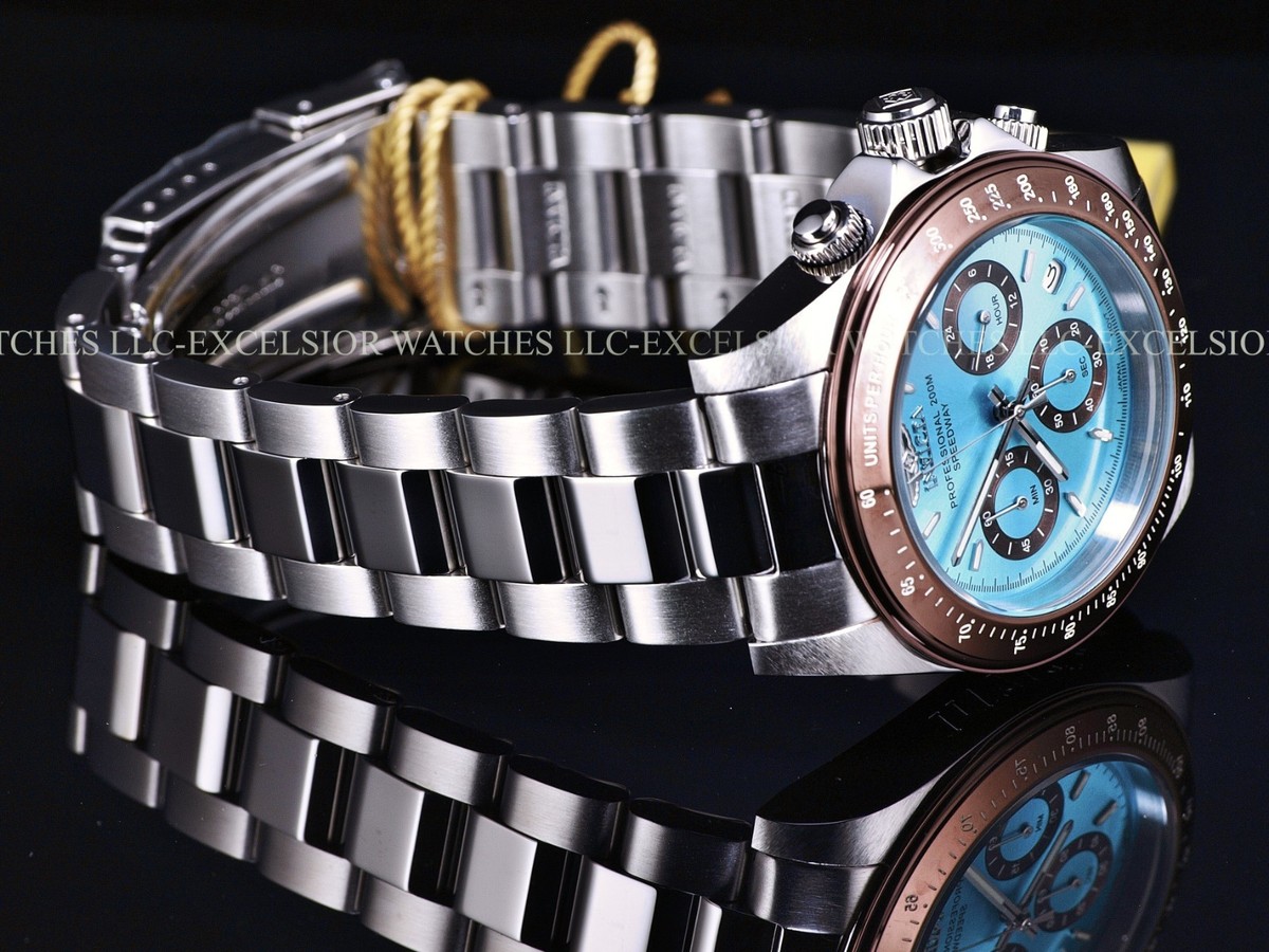 rumania montevideo／FLEX Rare Invicta Men's 40mm SPEEDWAY DRAGSTER Chronograph