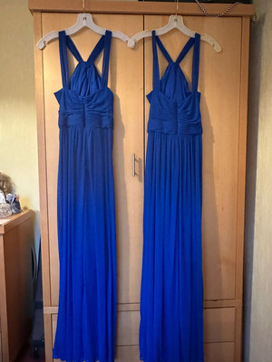 X2 Royal Blue Bridesmaid Dresses, by Davids Bridal | eBay UK
