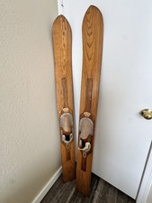 Vintage Wooden Ski Craft Water Skis