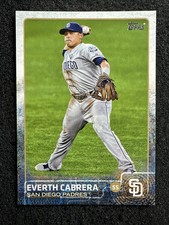 EVERTH CABRERA #287 2015 Topps Baseball QTY San Diego Padres