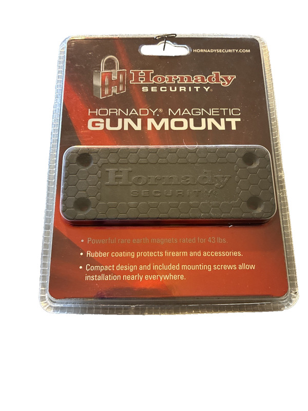 Hornady Gun Mount Magnetic For Handgun Black Powerful Rare Earth Magnets 95910