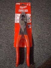Brand New Milwaukee 2 Piece Dipped Grip Cutting Pliers Set, Made in USA, NEW
