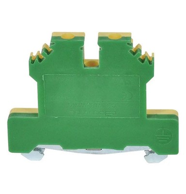 WTB2-W2/4G Terminal Connector 4 sq.mm DIN Rail Block   Pack of 50