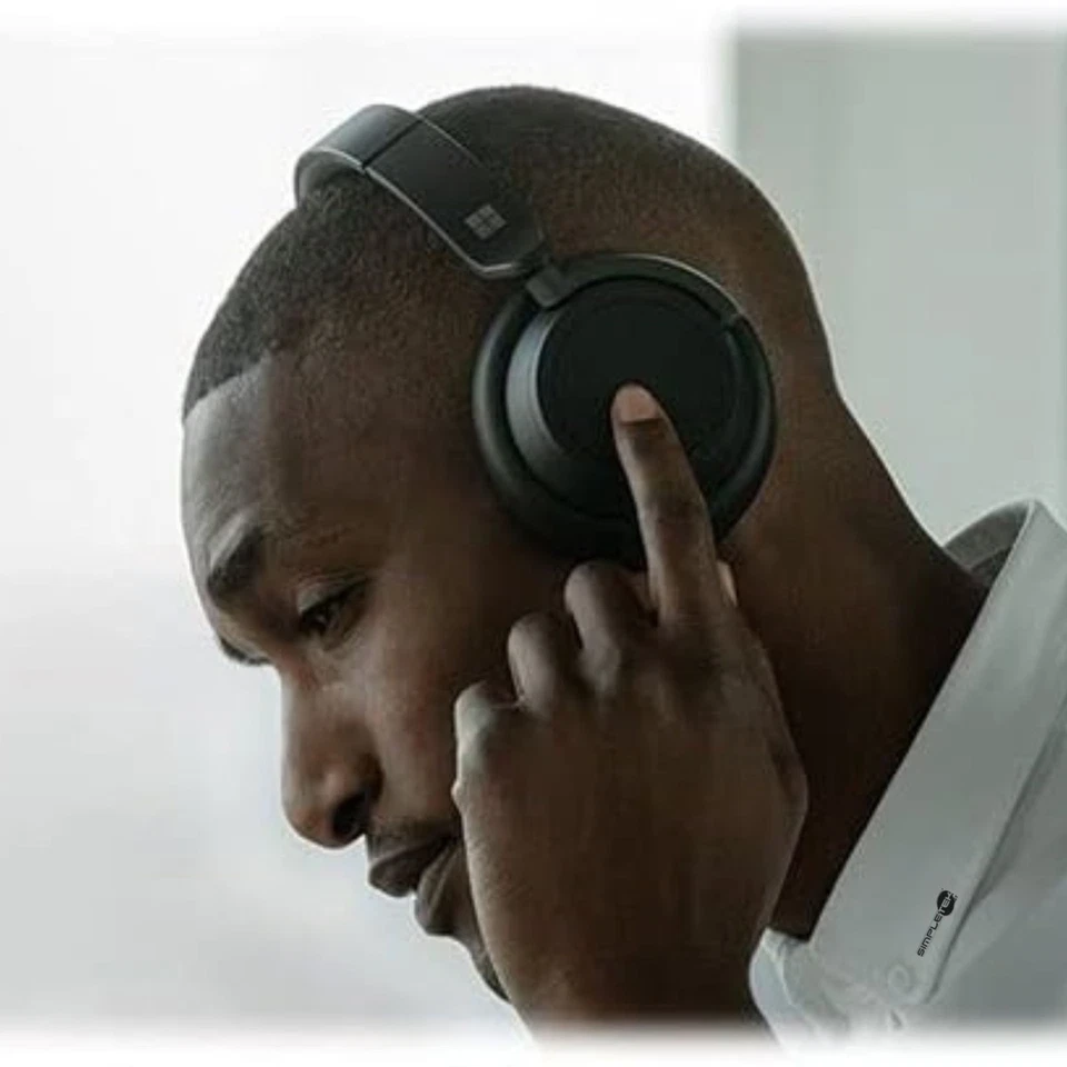 Microsoft Surface Headphones 2 Bluetooth Wireless Headphones Refurbished - Image 4 of 4