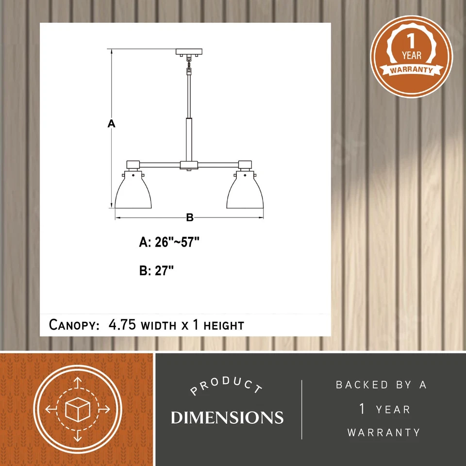 Lámpara de araña Vaxcel Lighting H0307 Elgin 5 luces 27" W - dorada Foto 3 de 4