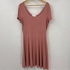 Forever 21+ Skater Dress Plus Size Pink Size 0X