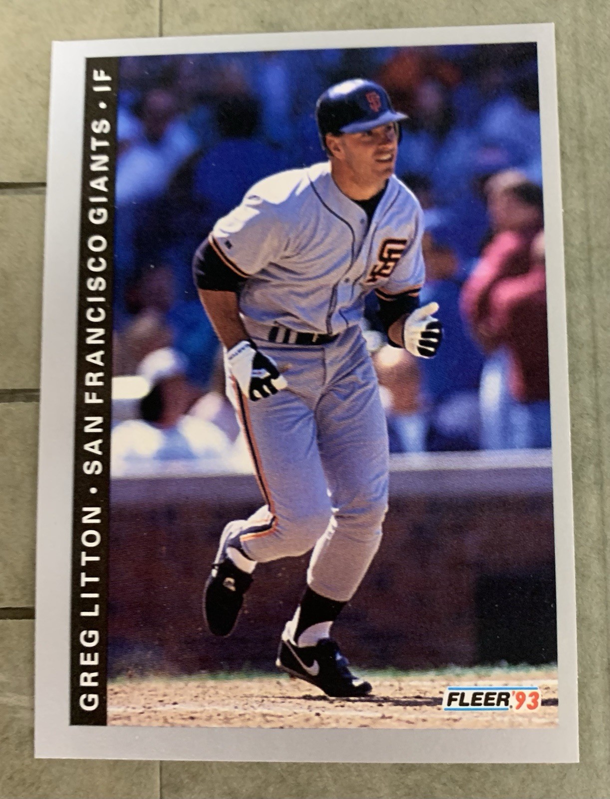 1993 Fleer #533 Greg Litton
