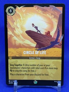 Disney Lorcana Fabled Circle Of Life  #26/204
