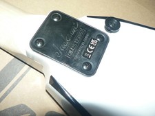 Awesome Jackson Js32t Af White With Black Bevels Fully Set Up !!!