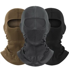 Honeycomb-hole Vent Balaclava Tactical Bandana Breathable Cycling Full Face Mask