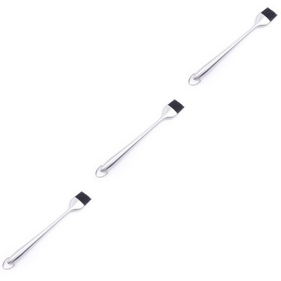  3 PCS Grillölpinsel Edelstahl Grillbürste Silikonbürste Bastierpinsel