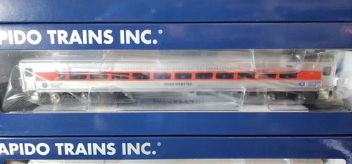 RAPIDO 128528 HO CDOT As Delivered Comet 2 Commuter Coaches 1 Cab Car 3 Pack - Picture 5 of 12