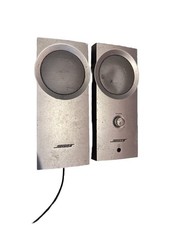 BOSE Companion 2 Multimedia Computer Speakers Silver No Power Cord