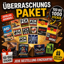 Sticker Überraschungspaket für echte Patrio...