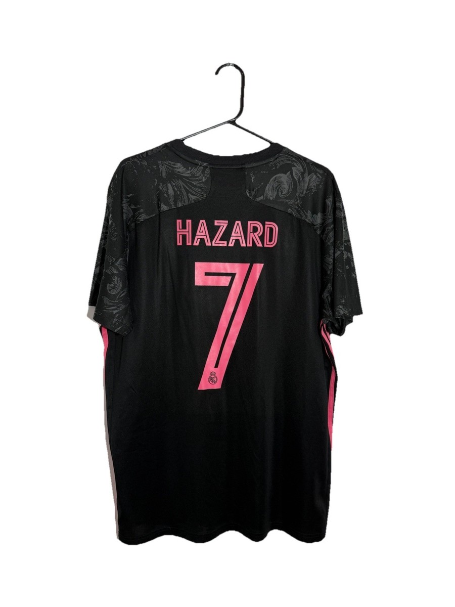 Real Madrid HAZARD 7 ユニフォーム S Real Madrid Hazard #7 2019/20 Small Home Shirt Excellent Condition