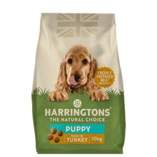 Harringtons Turkey & Rice Dry Puppy Food - 10kg 3.54 per kilo