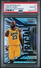 2024 PANINI PRIZM BLACK FRACTAL MOJO PRIZM #1 LEBRON JAMES /25 PSA 10