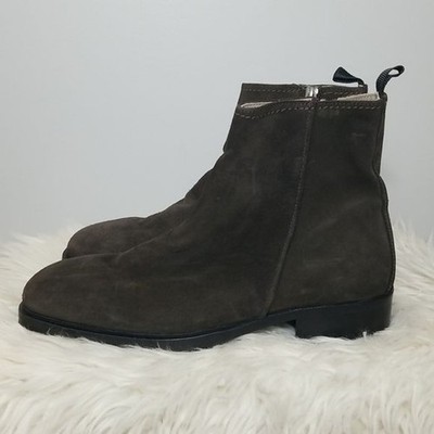 ALLSAINTS Seth Suede Pull on Chelsea boots Bitter Chocolate  display picture 1