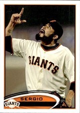 2012 Topps # 379 Sergio Romo Baseball Card