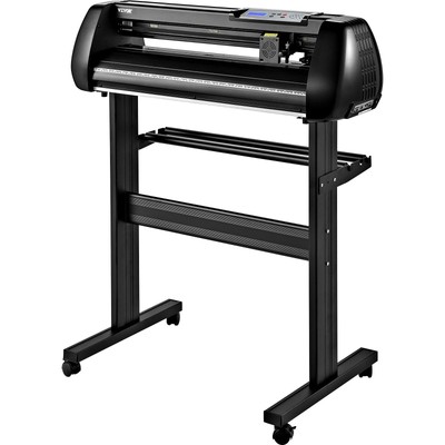 28in Bluetooth Cutting Plotter 400in/min Steel Shaft & Adjustable Speed