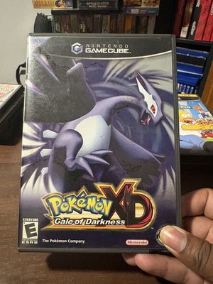 Pokemon XD Gale of Darkness [GameCube] - TESTED - CIB no Poster Water Damage 