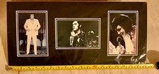 KADINSKY ART/Elvis Presley Black & White Portrait mounted Ready to be framed