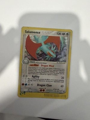 Salamence 10/97 EX Dragon Holo Rare Pokemon E Card 2003. 