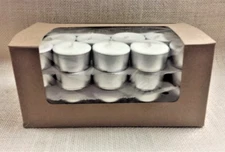 Sandalwood Vanilla, Soy Tea lights 50-pack, Hand-made Southern Made Candles