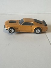 AFX HO SLOT Car Mustang Boss 429 '70 - Orange-Runs Great