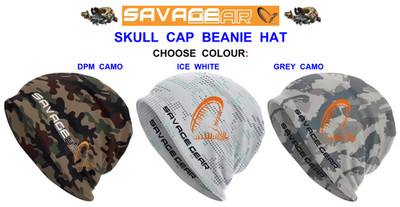 Savage Gear Skull Cap Beanie Mütze für SG2 SG4 SG6 SGS2 SGS4 SGS5 ROD REEL ANGELN