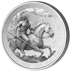 2025 Sioux Nation Ghost Horse Proof 1 oz Silver Coin in capsule