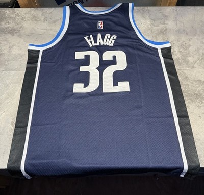 NWT XLarge Youth Blue Dallas Mavericks Cooper Flagg Basketball Jersey