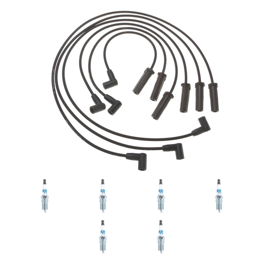 ACDelco Platinum Spark Plug 6 Plugs 41-902