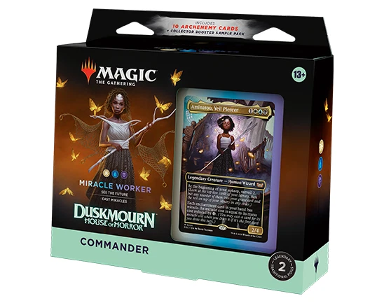 1x Duskmourn: House of Horror Commander Juego de 4 mazos de exhibición - Magic The Gathering - Sellado Foto 3 de 4
