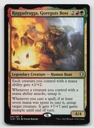 Raggadragga, Goreguts Boss - Commander Legends: Battle for Baldur's Gate #291