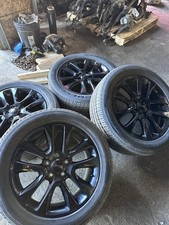 20" Jeep Grand Cherokee Overland Black wheels rims tires Factory OEM set 9168