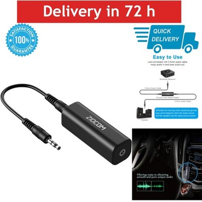 Ground Loop Noise Isolator 3.5mm AUX Filter Car Audio Home Stereo