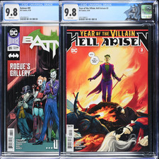 Batman 1st cameo/Full Punchline CGC 9.8 Custom Label Bundle! 061726
