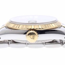 Tudor Princess Date 92413 Women's Gold Bezel Auto Used Verified From Japan 6