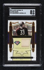 2008 Playoff National Treasures Material Prime 3/5 Sammy Baugh #1 SGC 8 HOF 06bg