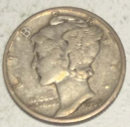 1939 d mercury dime